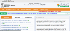 UGC NET Admit Card 2024 OUT: Download NTA NET Hall Ticket at ugcnet.nta.ac.in